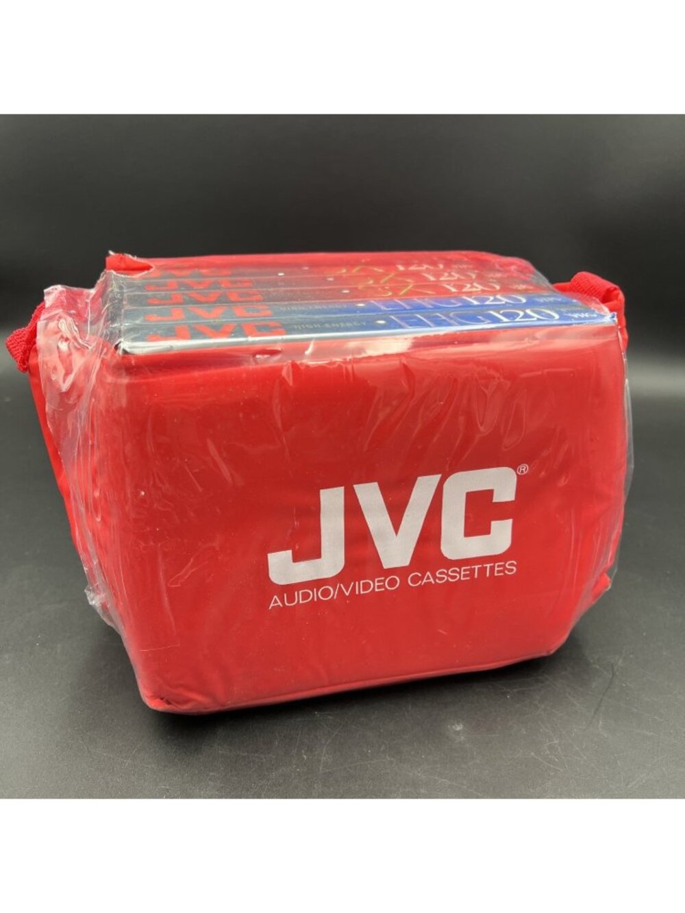 VTG JVC Audio / VHS Video Cassettes Small Insulated Cooler Bag Soft SX120 EHG120